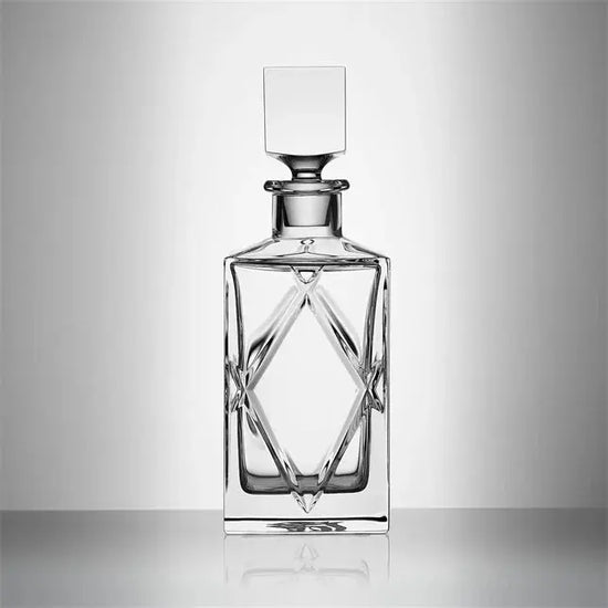 Waterford Crystal Olann Square Decanter Short Stories 740ml Charterwells