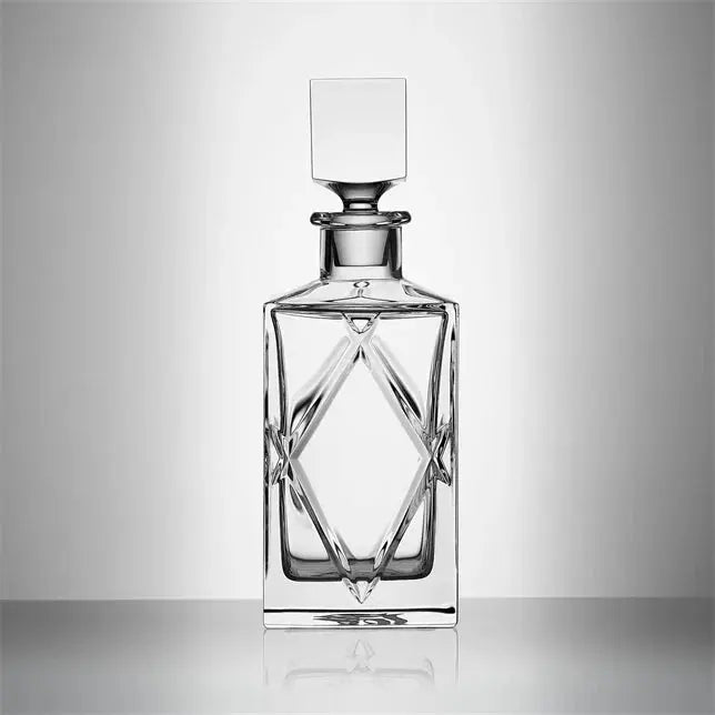 Waterford Crystal Olann Square Decanter Short Stories 740ml Charterwells