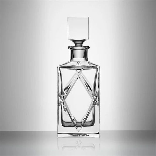 Waterford Crystal Olann Square Decanter Short Stories 740ml Charterwells