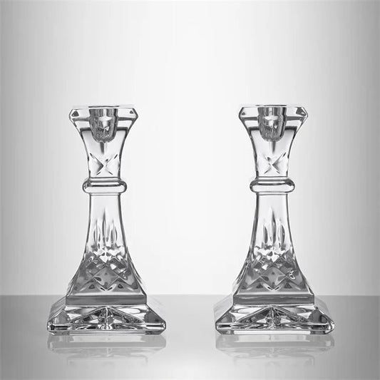 Waterford Lismore 6 Inch Candlestick Set of 2 Crystal Charterwells