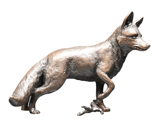 Richard Cooper Bronze Animals Collection Fox Standing Figurine