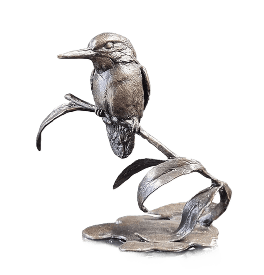 Richard Cooper Bronze Birds Collection Small KingFisher Figurine