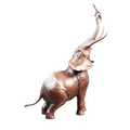 richard cooper bronze bull elephant figurine - Charterwells