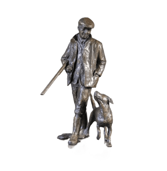 Richard Cooper Bronze Country Pursuits Collection Close Company Figurine