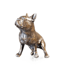 richard cooper bronze dogs collection small french bull dog figurine - Charterwells