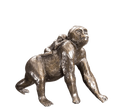 richard cooper bronze gorilla with baby figurine - Charterwells