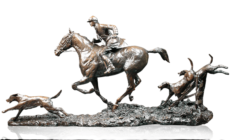 Richard Cooper Bronze Horses Collection Open Fields Figurine