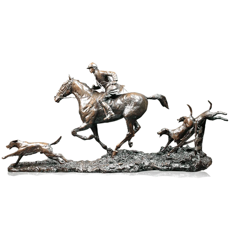 richard cooper bronze horses collection open fields figurine - Charterwells