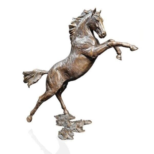 richard cooper bronze horses collection sky figurine - Charterwells