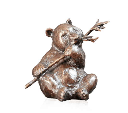 richard cooper bronze panda figurine - Charterwells