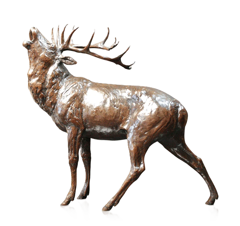 richard cooper bronze stags collection roar of the highlands figurine - Charterwells