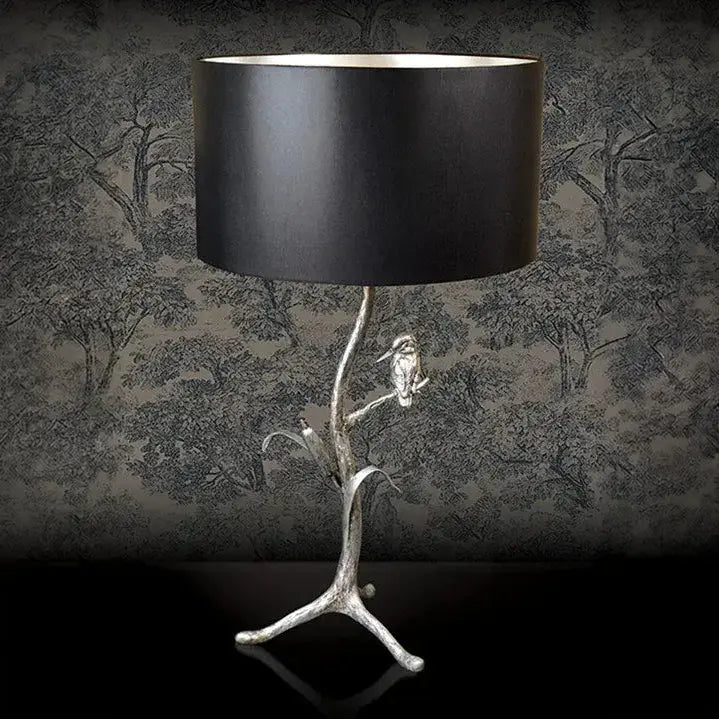 Richard Cooper Kingfisher Lamp & Shade Charterwells
