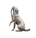 richard cooper limited edition bronze labrador with lead figurine - Charterwells