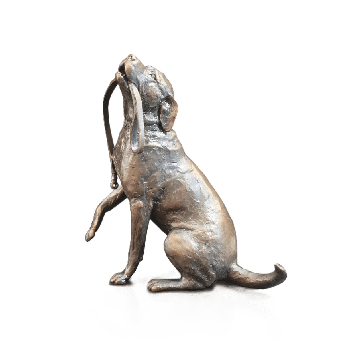 richard cooper limited edition bronze labrador with lead figurine - Charterwells