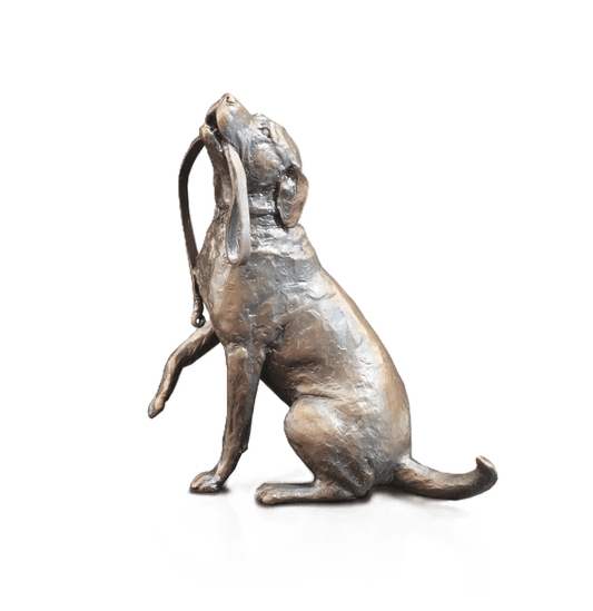 Richard Cooper Limited Edition Bronze Labrador with Lead Figurine