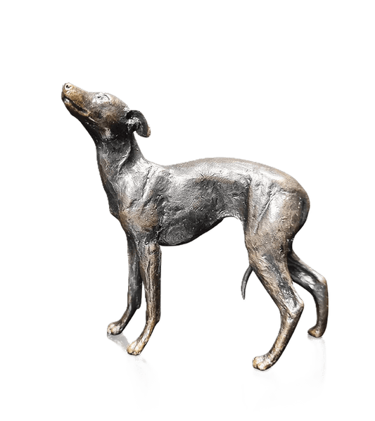 Richard Cooper Limited Edition Bronze Whippet Standing Figurine