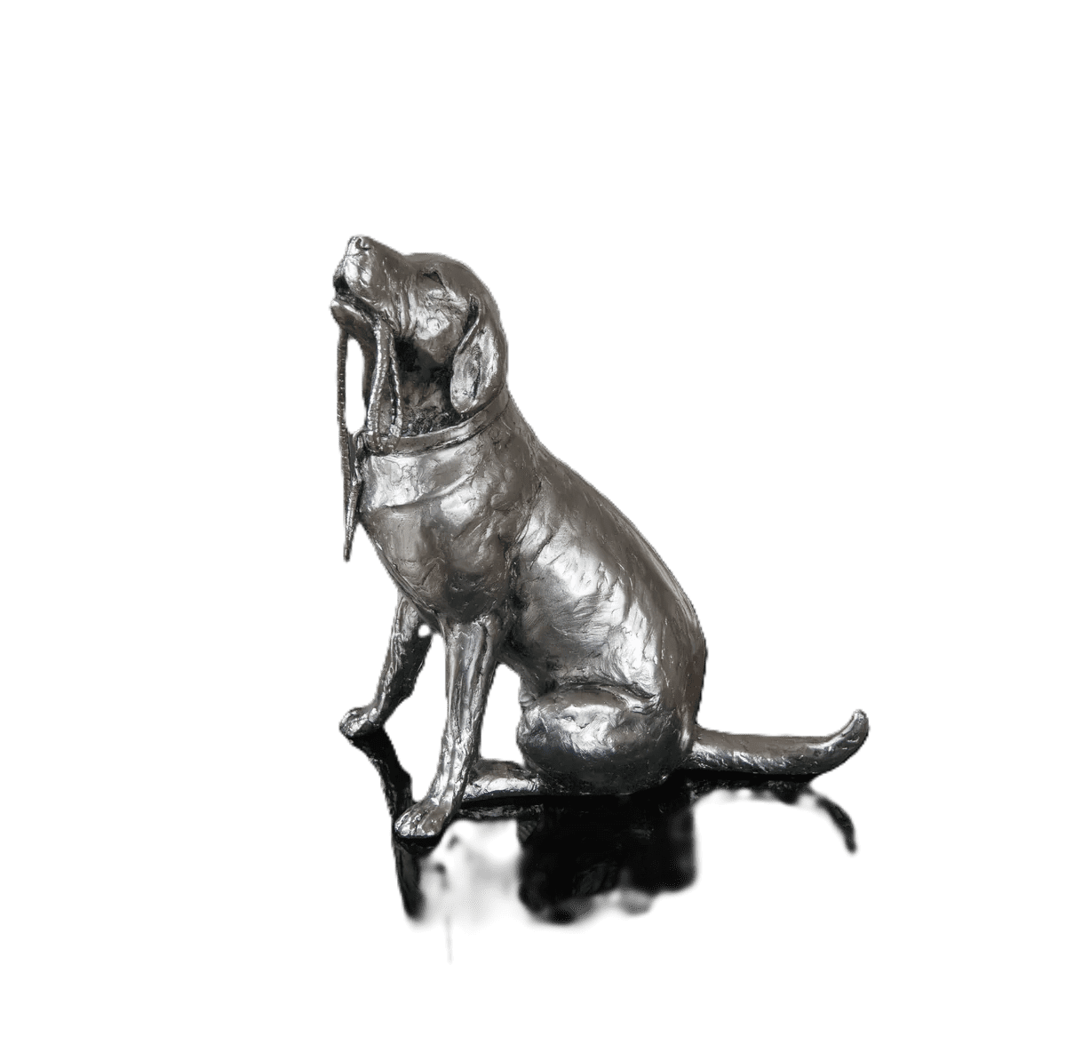 Richard Cooper Nickel Studio Collection Labrador Figurine