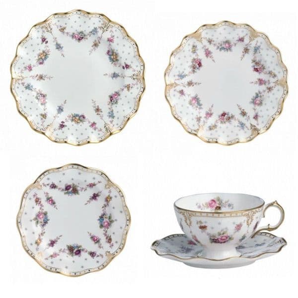 Royal Crown Derby Antoinette 30pc Dinner Set (1)