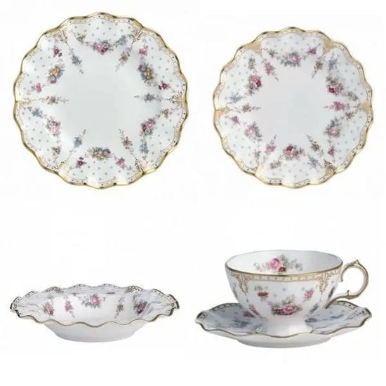 royal crown derby antoinette 30pc dinner set 2 - Charterwells