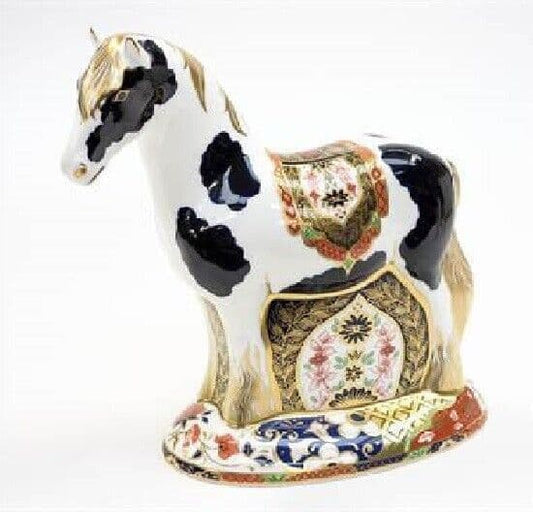 Royal Crown Derby Appleby Stallion Horse Paperweight