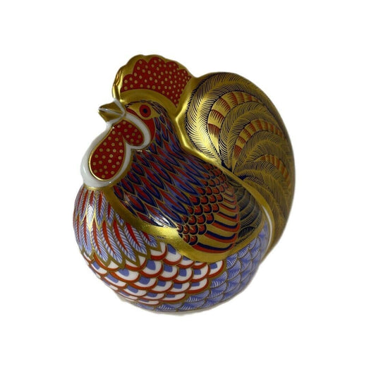 Royal Crown Derby Cockerel Paperweight Charterwells-Ex-Display