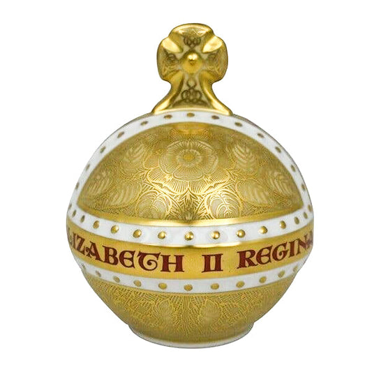 Royal Crown Derby Coronation Orb Paperweight Charterwells