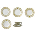 Royal Crown Derby Darley Abbey White 36pc Dinner Set Bone China Porcelain Charterwells