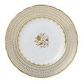 royal crown derby darley abbey white 8 accent plate - Charterwells