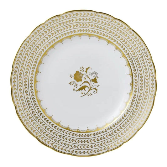 Royal Crown Derby Darley Abbey White 8" Accent Plate