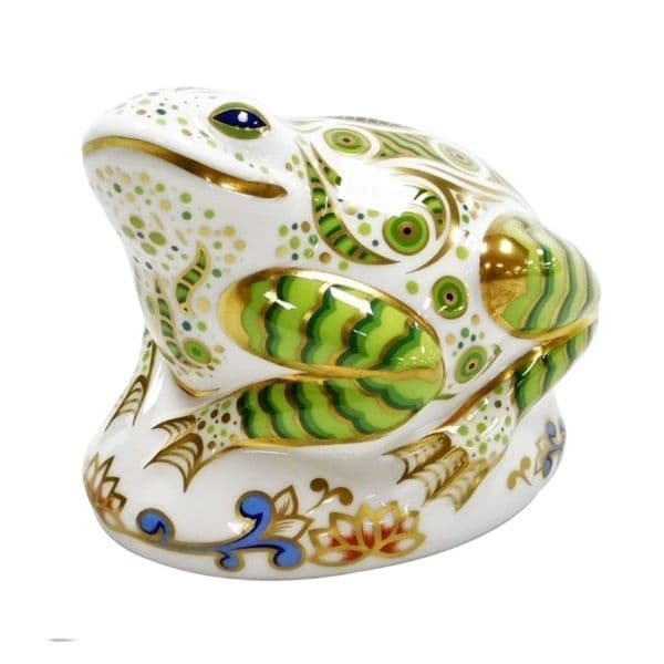 Royal Crown Derby Event Toad Paperweight