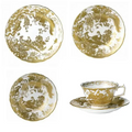 Royal Crown Derby Gold Aves 20pc Tea Set Charterwells