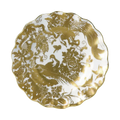 royal crown derby gold aves 8 fluted plate - Charterwells
