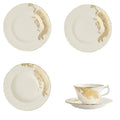 Royal Crown Derby Gold Aves Motif 30pc Dinner Set (2) Charterwells