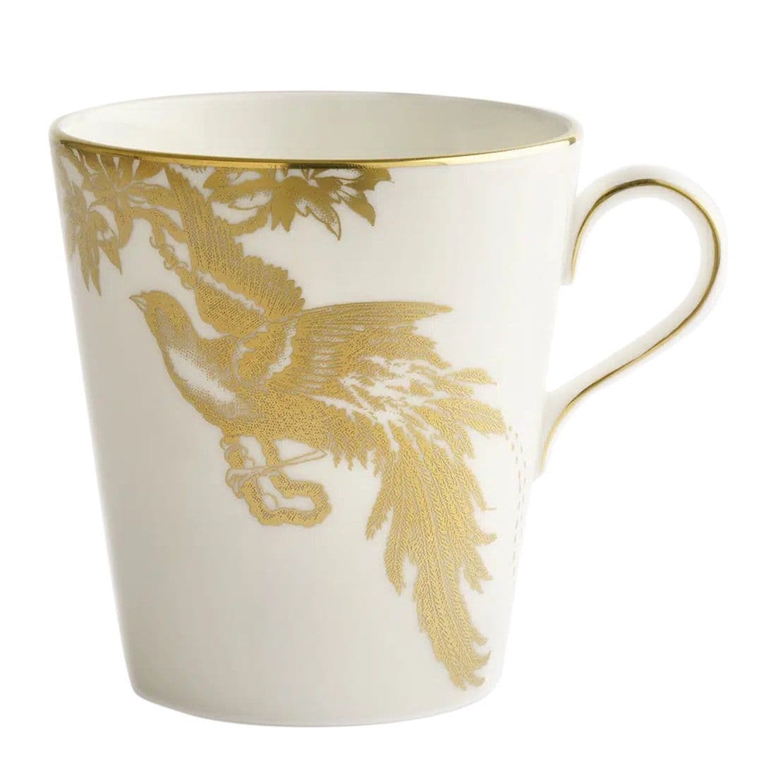 Royal Crown Derby Gold Aves Motif Mug