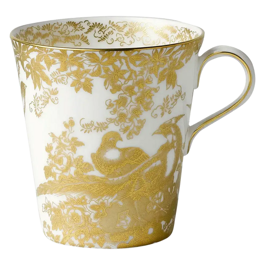 Royal Crown Derby Gold Aves Mug