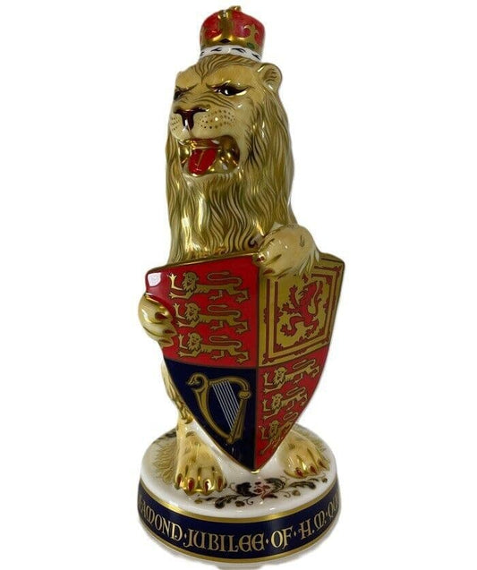 Royal Crown Derby Heraldic Lion (England) Paperweight