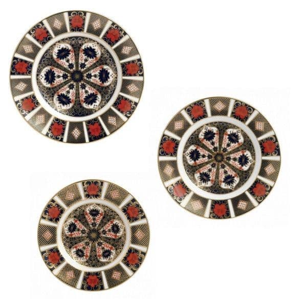 Royal Crown Derby Imari 1128 18pc Plate Set