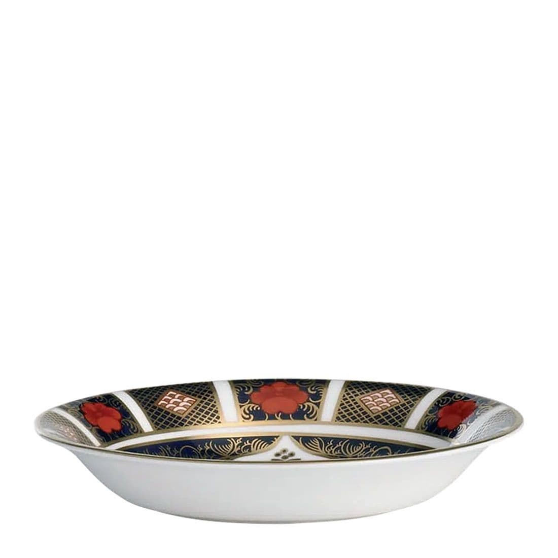 royal crown derby imari 1128 6 oatmeal bowl - Charterwells