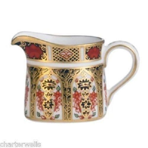 Royal Crown Derby Imari 1128 Miniature Milk Jug Charterwells-Ex-Display