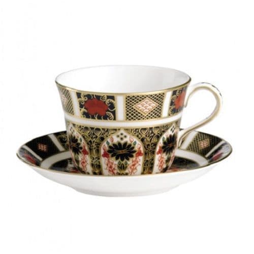 Royal Crown Derby Imari 1128 Tea Cup & Saucer