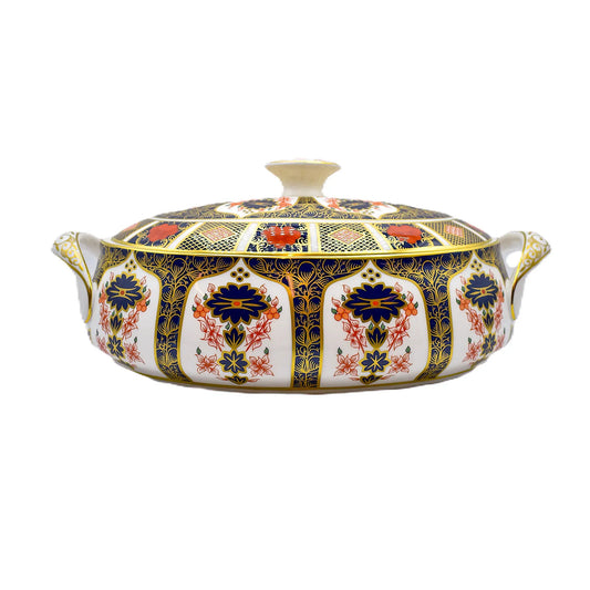 Royal Crown Derby Imari 1128 Vegetable Dish