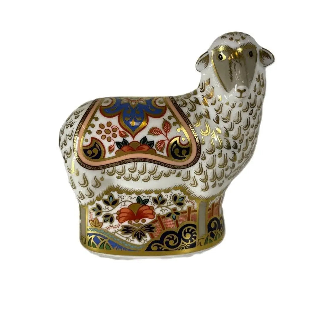 Royal Crown Derby Imari Ewe Paperweight Charterwells-Ex-Display