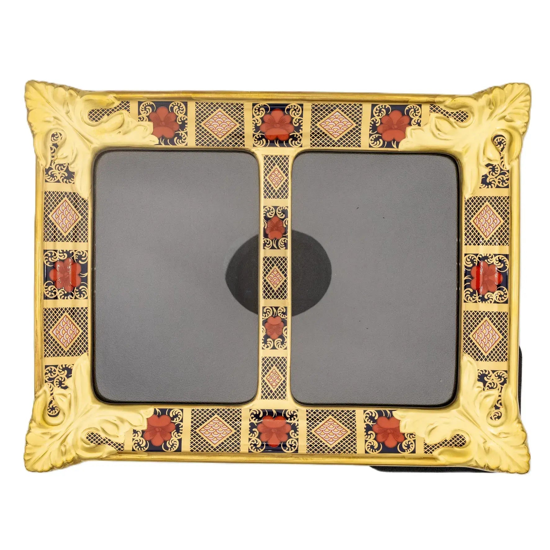 royal crown derby imari sgb double picture frame - Charterwells