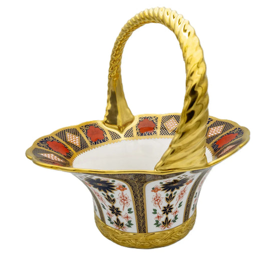 Royal Crown Derby Imari SGB Fruit Basket