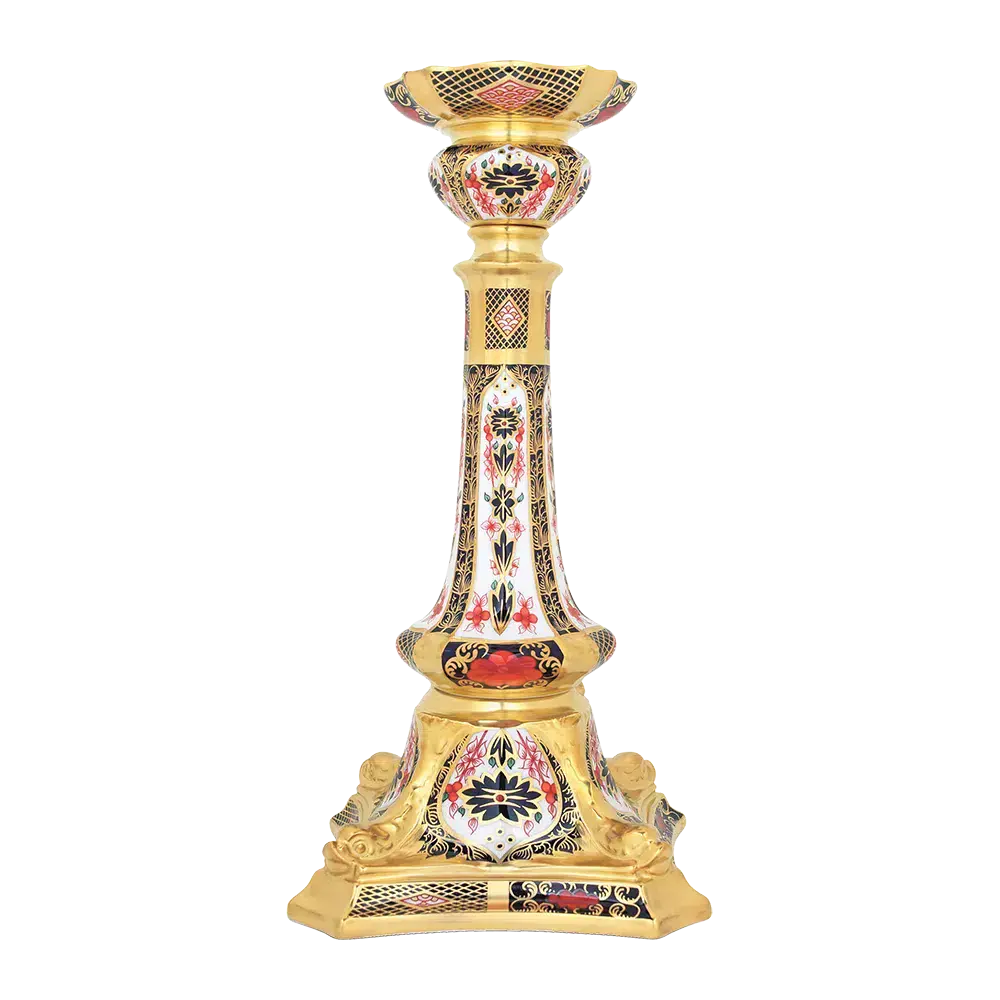 Royal Crown Derby Imari SGB Large Candlestick