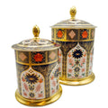 royal crown derby imari sgb storage jars - Charterwells