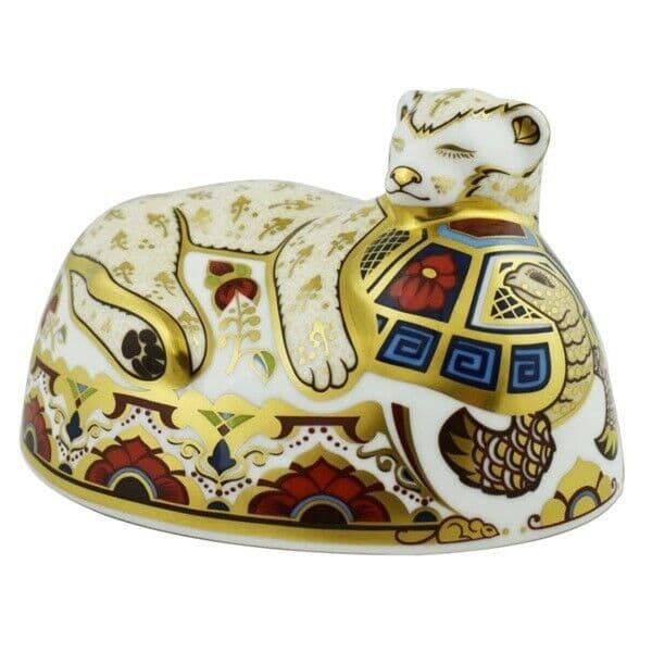 Royal Crown Derby Lion Cub Paperweight