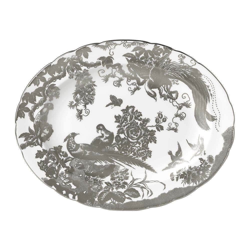 royal crown derby palladium aves 16 serving platter - Charterwells