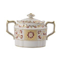 Royal Crown Derby Red Panel Covered Sugar Bowl Charterwells