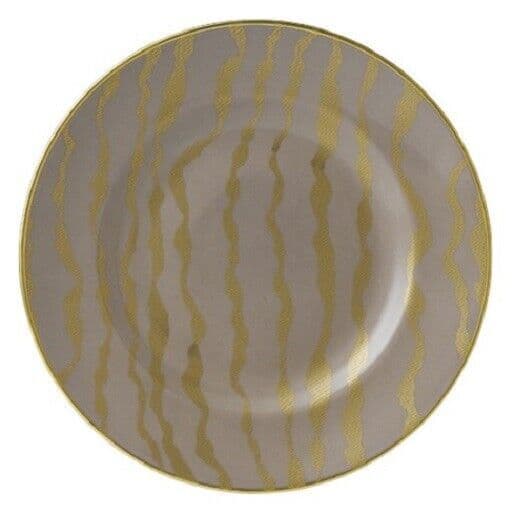 Royal Crown Derby Ruche Ebb Taupe 8" Salad Plate